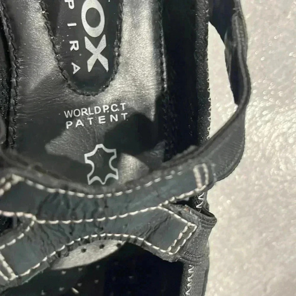 [8]Geox  Respira Freccia Bal Women shoes in black Balleriana slipper - Picture 4 of 10